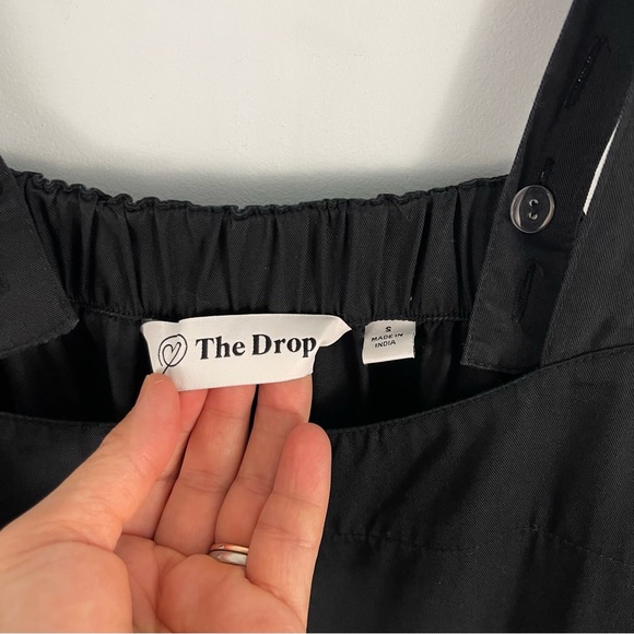 The Drop Women's Britt Tiered Maxi Tent Dress Black Size Small - Picture 11 of 15